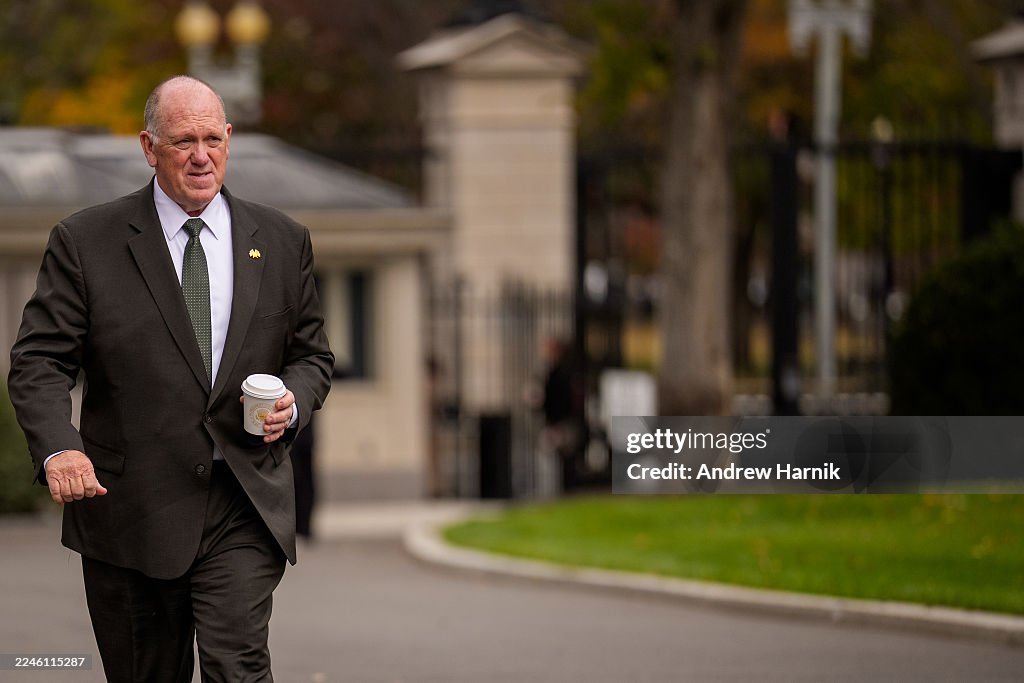Border Czar Tom Homan Speaks To Press At The White House