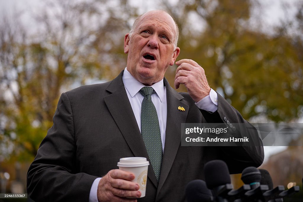 Border Czar Tom Homan Speaks To Press At The White House