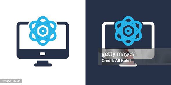 Quantum Computing glyph solid icon. Solid icon that can be applied anywhere, simple, pixel perfect and modern style. Quantum Computing glyph solid icon. Solid icon that can be applied anywhere, simple, pixel perfect and modern style.