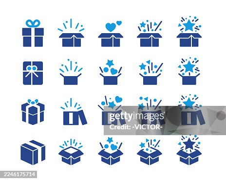 Gift and Surprise Icons - Classic Graphic Series Gift and Surprise Icons - Classic Graphic Series