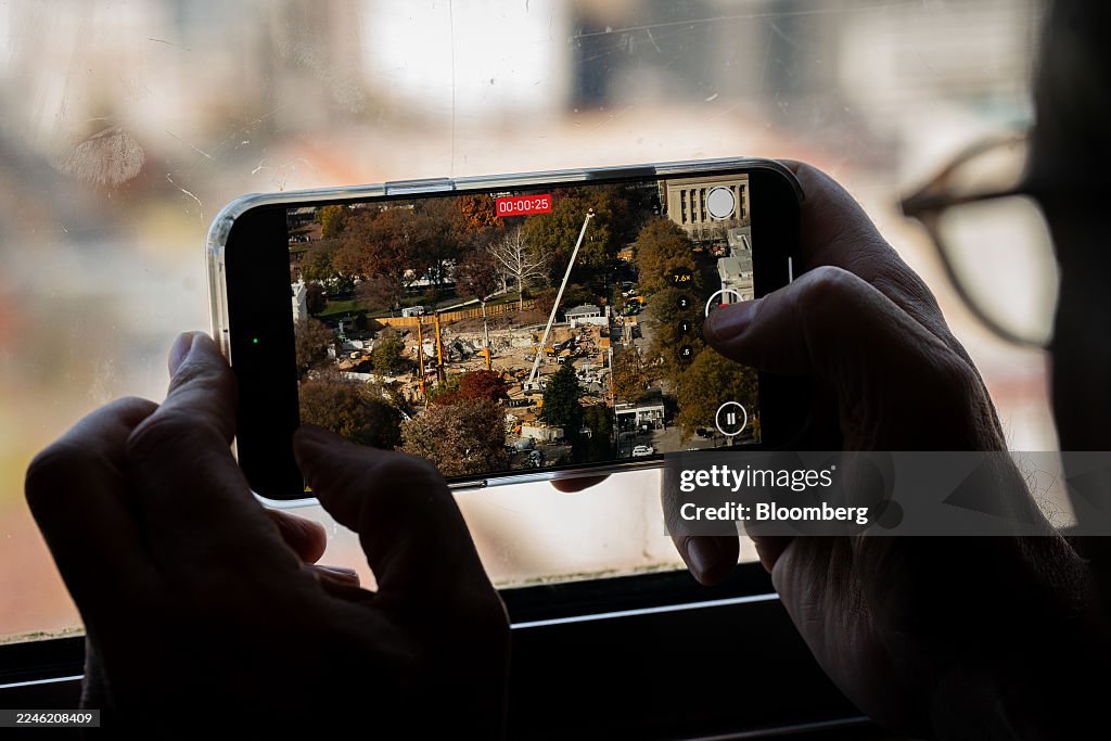 East Wing Demolition As White House Ballroom Construction Continues