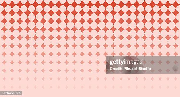 modern geometric christmas gradient pattern background, festive abstract red gradient design for holiday season - 1960 stock illustrations