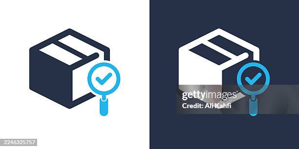 quality control glyph solid icon. solid icon that can be applied anywhere, simple, pixel perfect and modern style. - production line worker stock illustrations