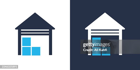 Warehouse glyph solid icon. Solid icon that can be applied anywhere, simple, pixel perfect and modern style. Warehouse glyph solid icon. Solid icon that can be applied anywhere, simple, pixel perfect and modern style.