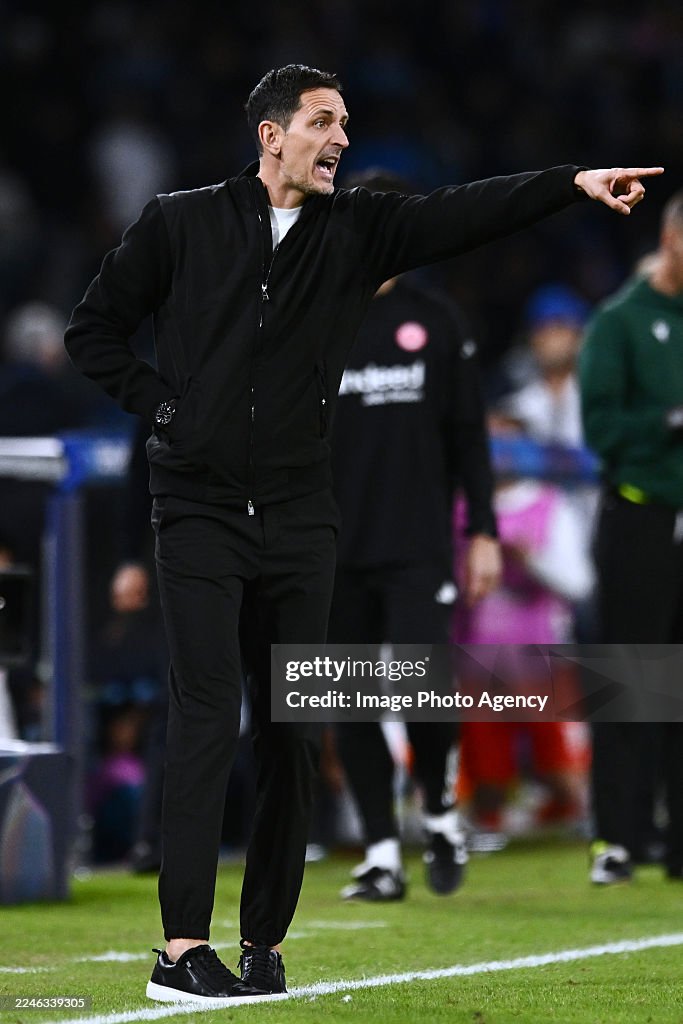 SSC Napoli v Eintracht Frankfurt - UEFA Champions League 2025/26 League Phase MD4