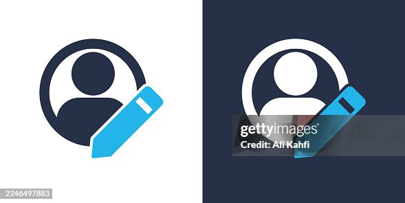 Edit Profile glyph solid icon. Solid icon that can be applied anywhere, simple, pixel perfect and modern style. Edit Profile glyph solid icon. Solid icon that can be applied anywhere, simple, pixel perfect and modern style.