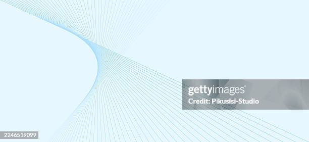minimalist abstract blue lines background, futuristic linear technology wave background - book background pattern vector stock illustrations