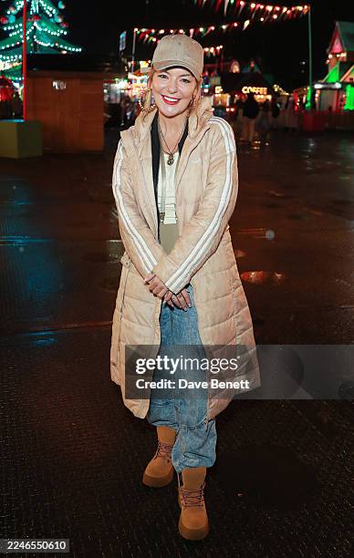 Sheridan Smith attends the Hyde Park Winter Wonderland 2025 VIP Preview Night at Hyde Park on November 13, 2025 in London, England.
