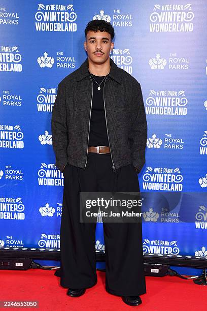 Freddie Fraser attends the VIP preview event for Hyde Park Winter Wonderland at Hyde Park on November 13, 2025 in London, England.