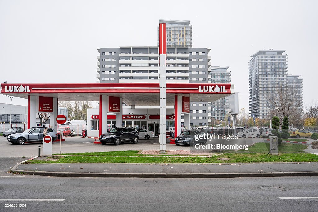 Lukoil PJSC Gas Stations Ahead of US Sanctions