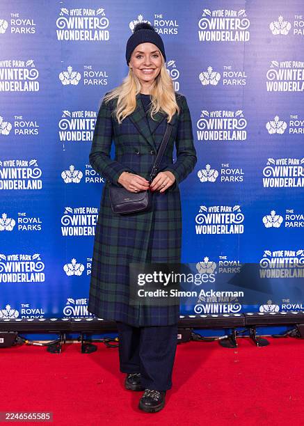Holly Willoughby attends the VIP preview event for Hyde Park Winter Wonderland at Hyde Park on November 13, 2025 in London, England.