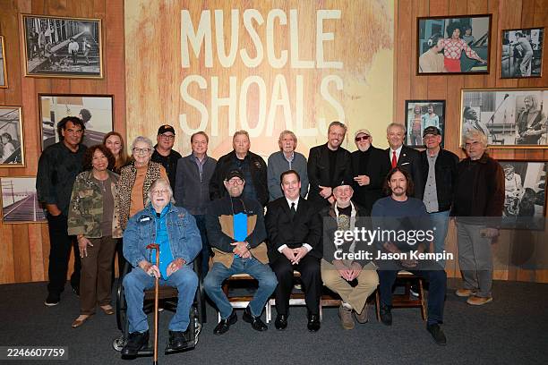 Mark Hall, Candi Staton, Cindy Richardson-Walker, Linda Hall, Rodney Hall, Museum Board Chair, Jody Williams, Dan Penn, Spooner Oldham, Jason Isbell,...