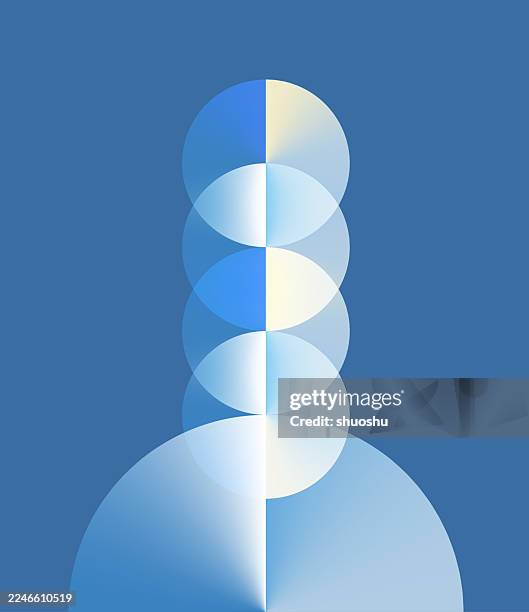 colors circle gradient disc effect background - disk stock illustrations