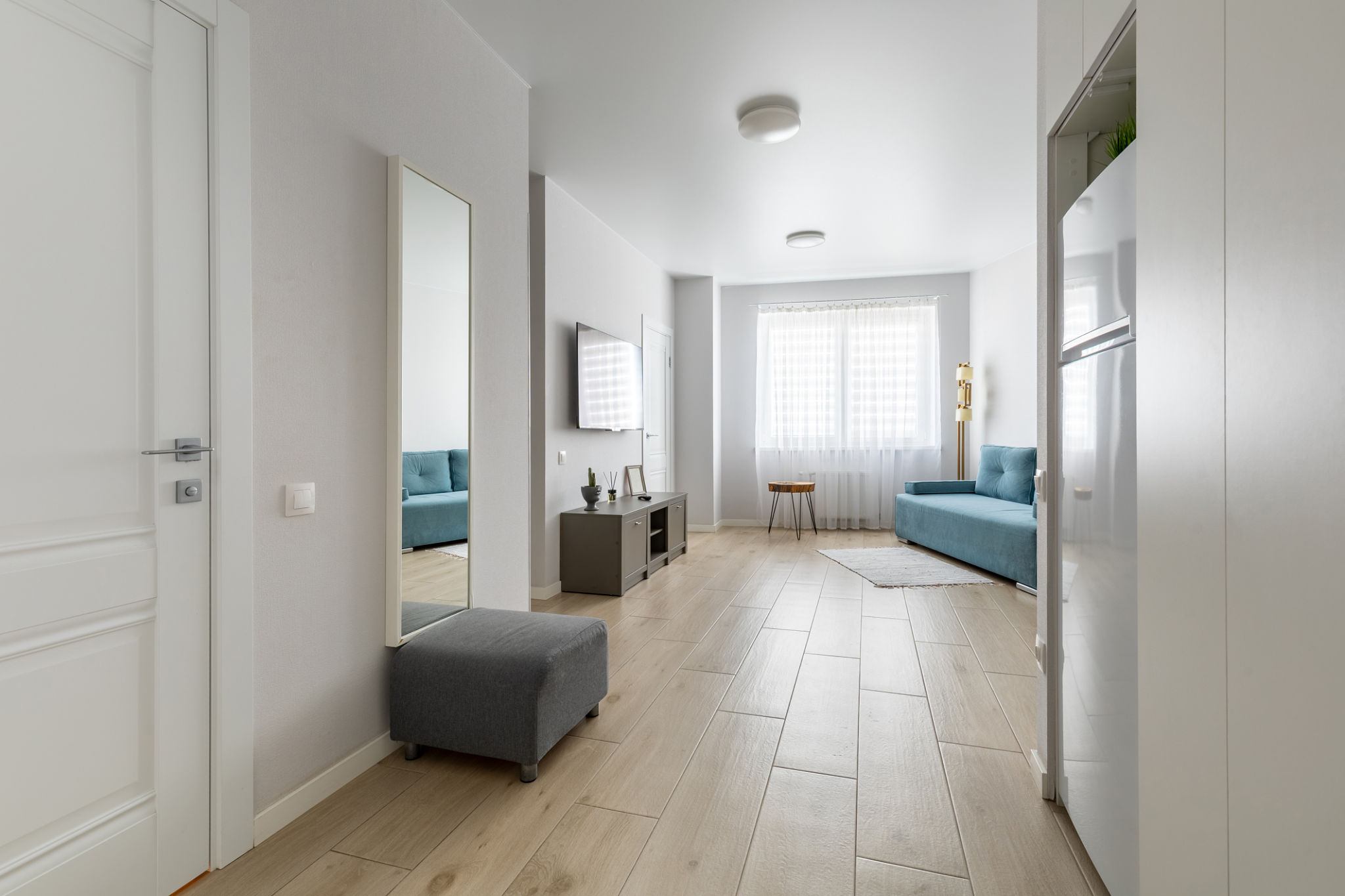 light colors apartment