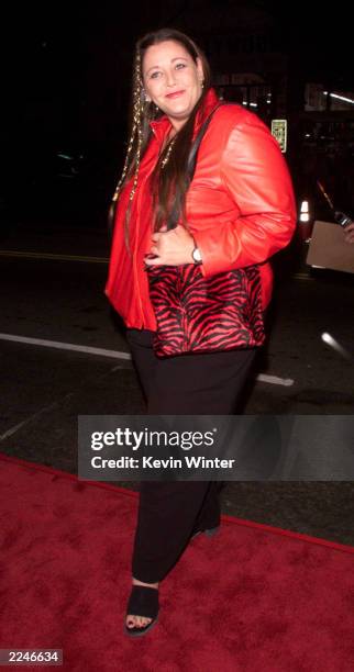 Camryn Manheim at the premiere of 'Charlie's Angels' at the Chinese Theater in Los Angeles, Ca. On 10/22/00. Photo by Kevin Winter/Getty Images.