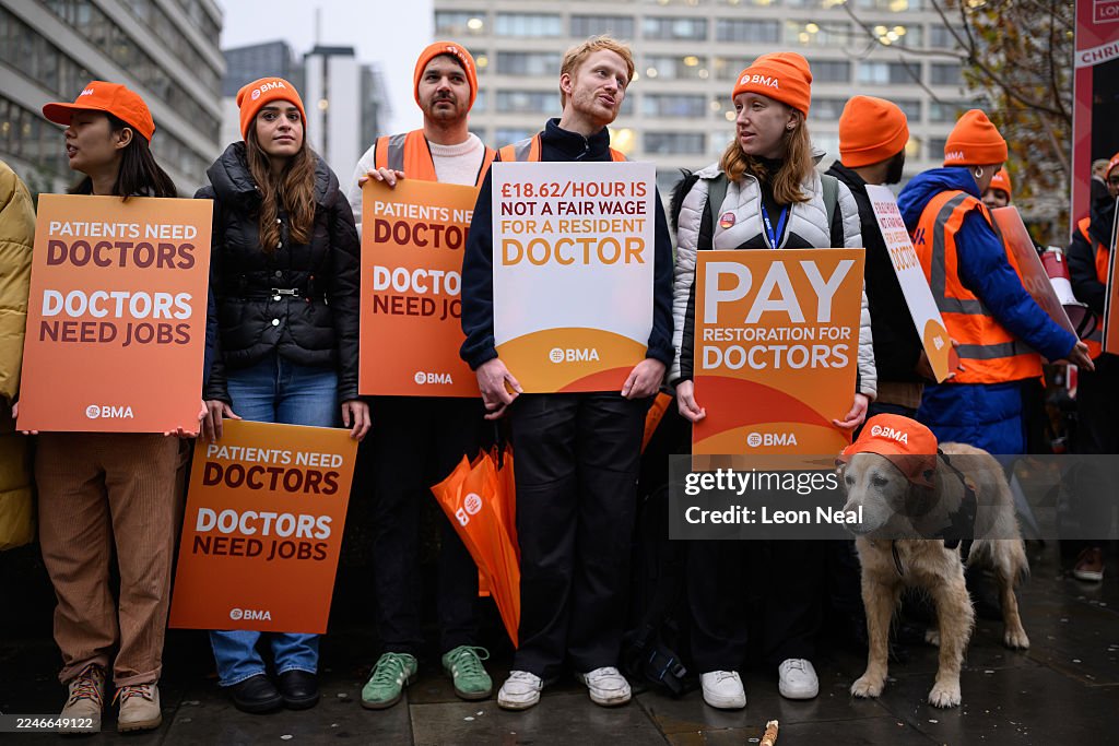 Resident Doctors Begin 5-Day Strike Action In England