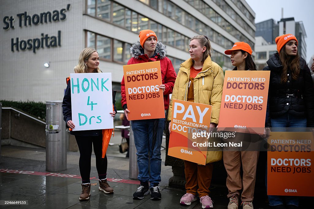 Resident Doctors Begin 5-Day Strike Action In England