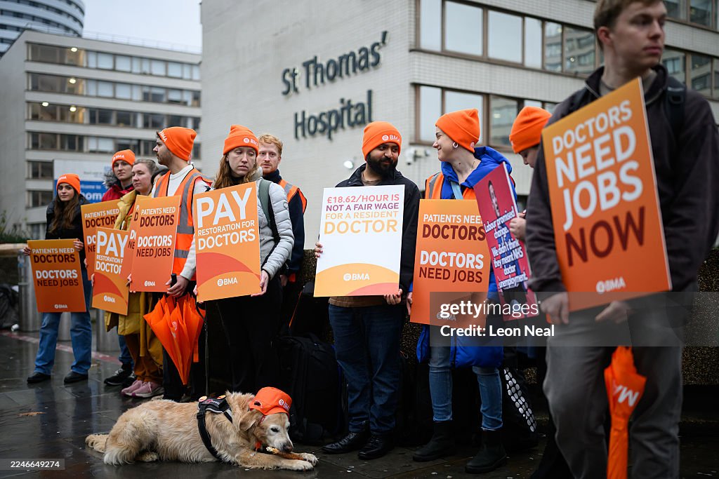 Resident Doctors Begin 5-Day Strike Action In England