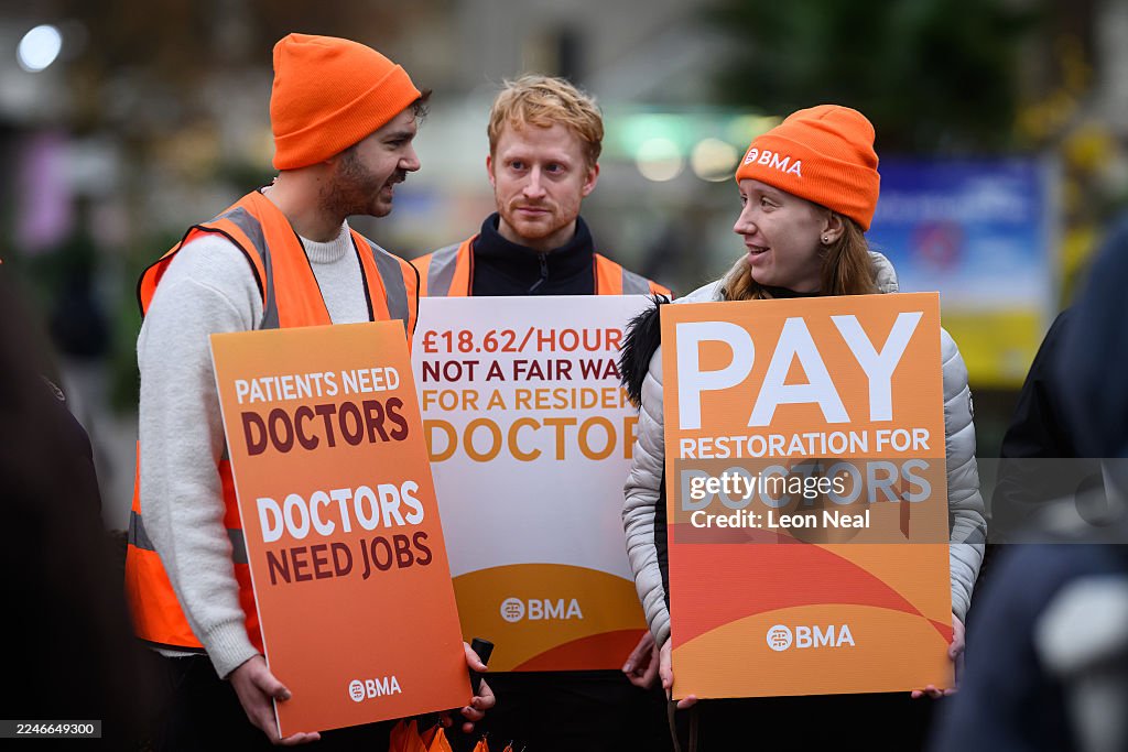 Resident Doctors Begin 5-Day Strike Action In England