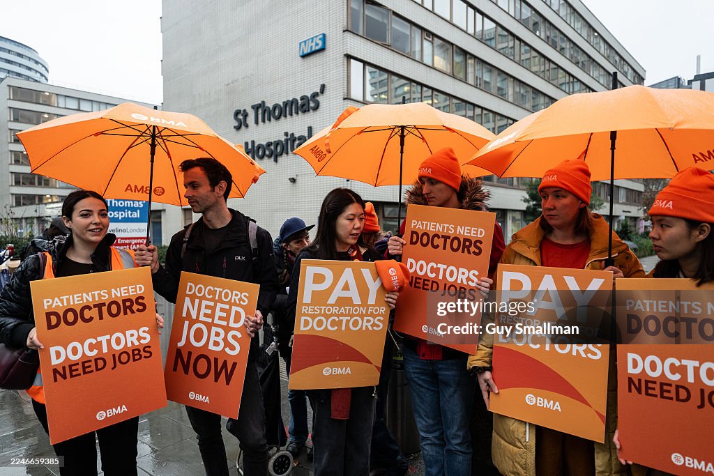 Resident Doctors Begin 5-Day Strike Action In England