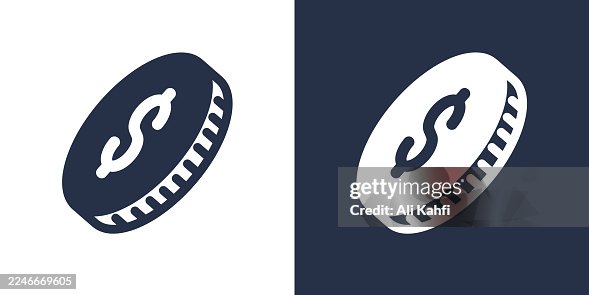 Coin glyph solid icon. Solid icon that can be applied anywhere, simple, pixel perfect and modern style. Coin glyph solid icon. Solid icon that can be applied anywhere, simple, pixel perfect and modern style.