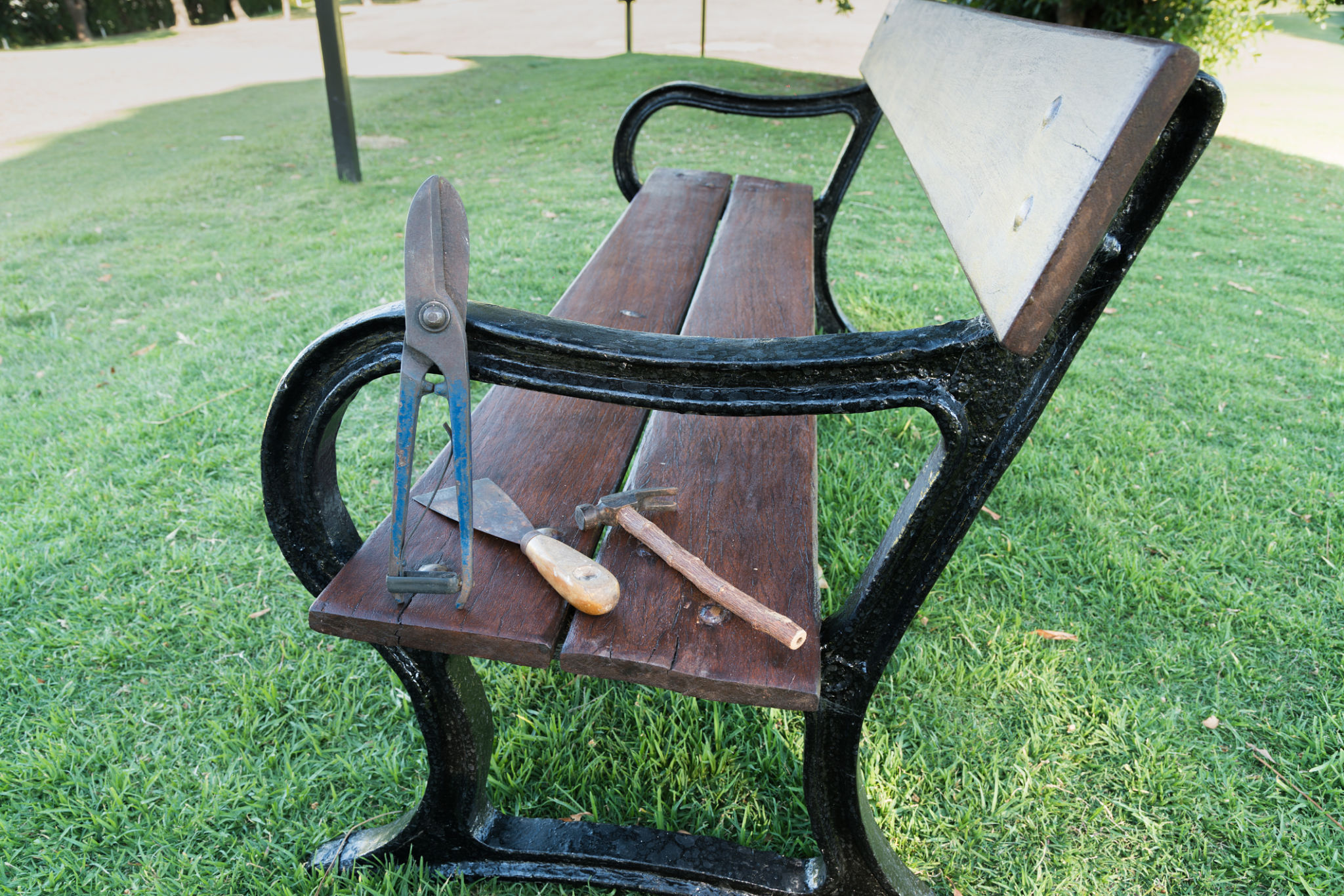iron furniture repair