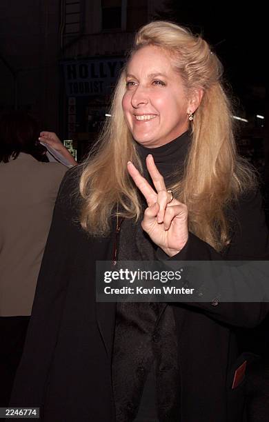 Executive Producer Betty Thomas at the premiere of 'Charlie's Angels' at the Chinese Theater in Los Angeles, Ca. On 10/22/00. Photo by Kevin...