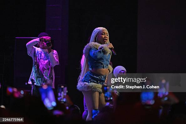 Bunnab Female Rapper BunnaB performs at Old Forester's Paristown Hall on November 14, 2025 ...