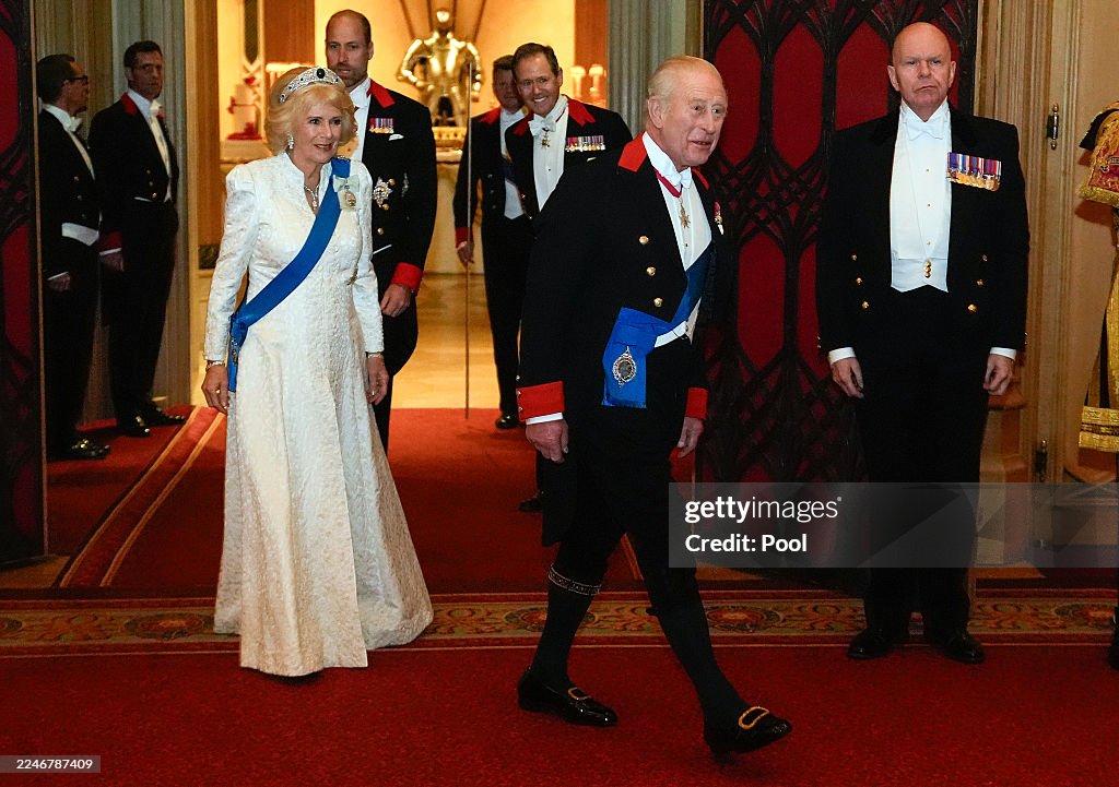 King Charles III And Queen Camilla Host The Diplomatic Corps Reception