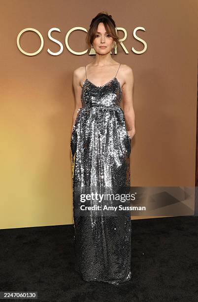 Rose Byrne attends the 16th Governors Awards at The Ray Dolby Ballroom on November 16, 2025 in Hollywood, California.