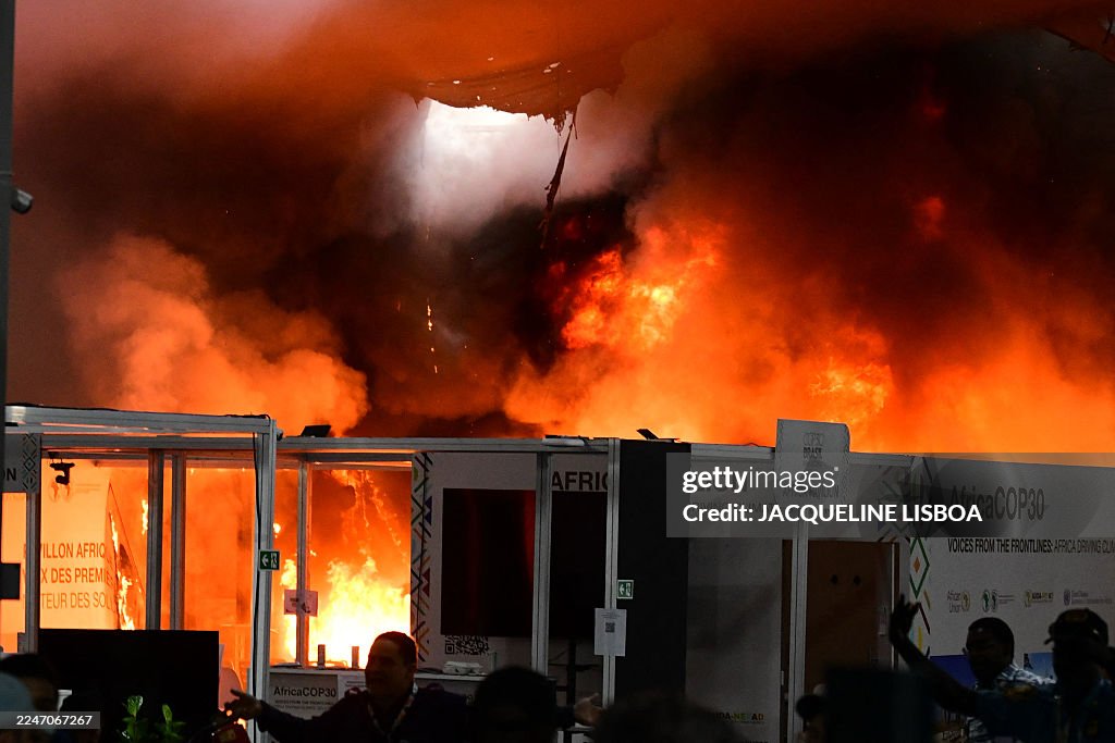 BRAZIL-CLIMATE-COP30-UN-FIRE