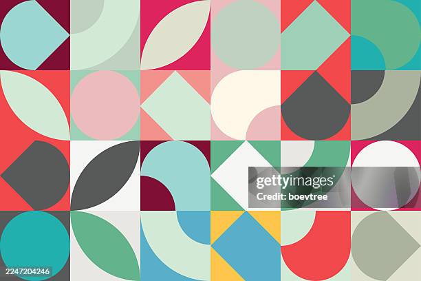 geometric minimalism seamless color block abstract background - marble block stock illustrations