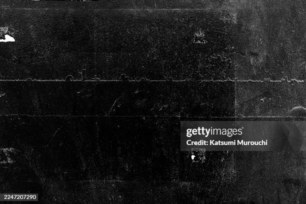 abstract grunge black concrete wall textured background - seam stock pictures, royalty-free photos & images