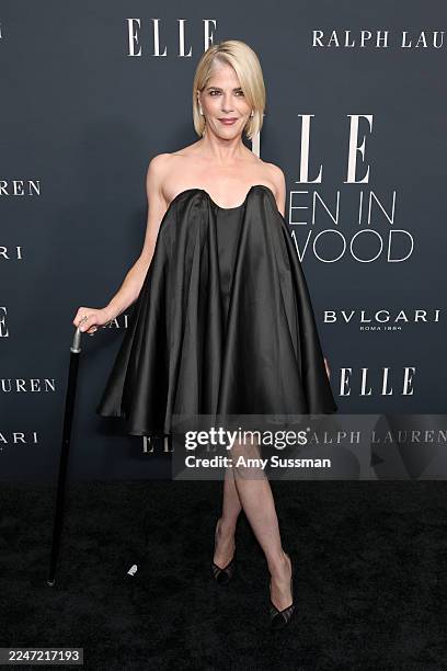 Selma Blair attends ELLE's 2025 Women in Hollywood Celebration presented by Ralph Lauren and Bvlgari with support from evian, Hendrick's Gin, and...