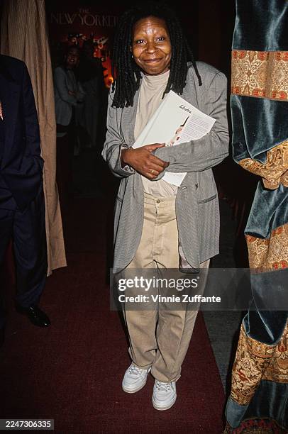 American actor and comedian Whoopi Goldberg attends The New Yorker Goes To The Movies Gala at the Bel Air Hotel in Bel Air, California, 14th March...