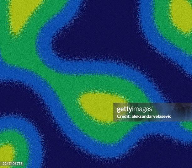 abstract background with morphing shapes - heat map stock illustrations