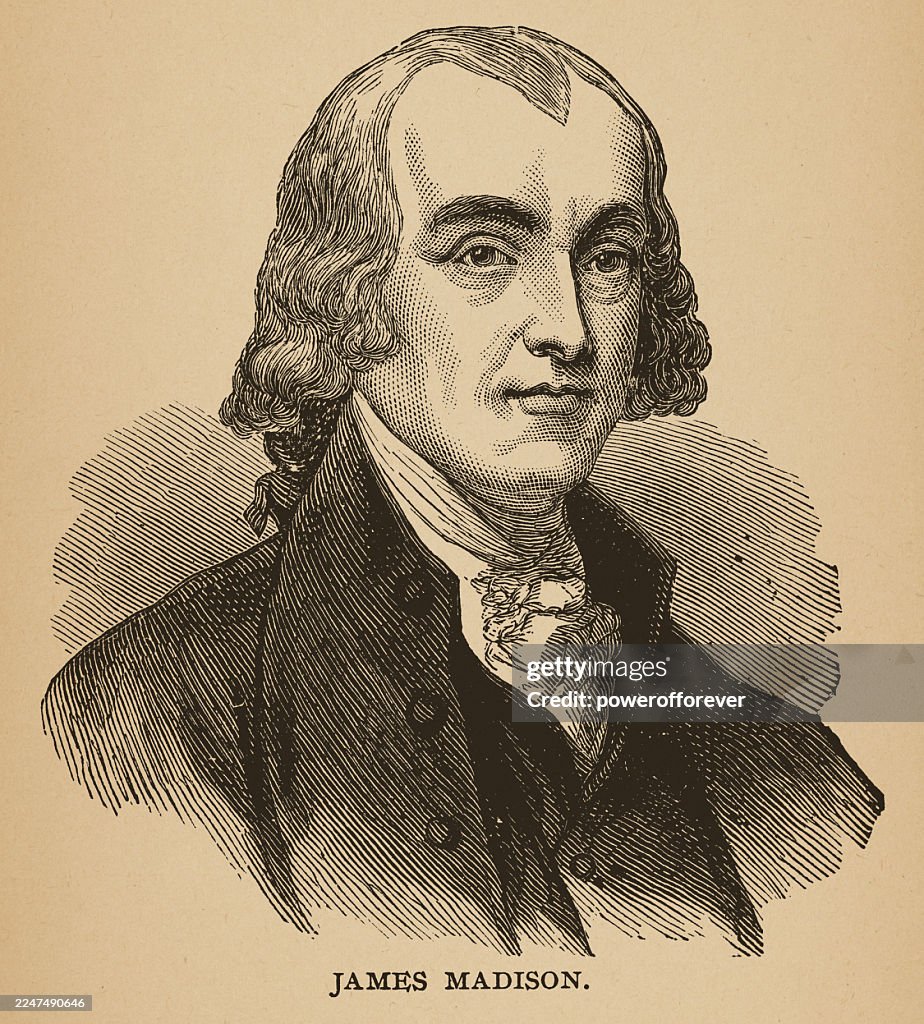 President James Madison - 19th Century