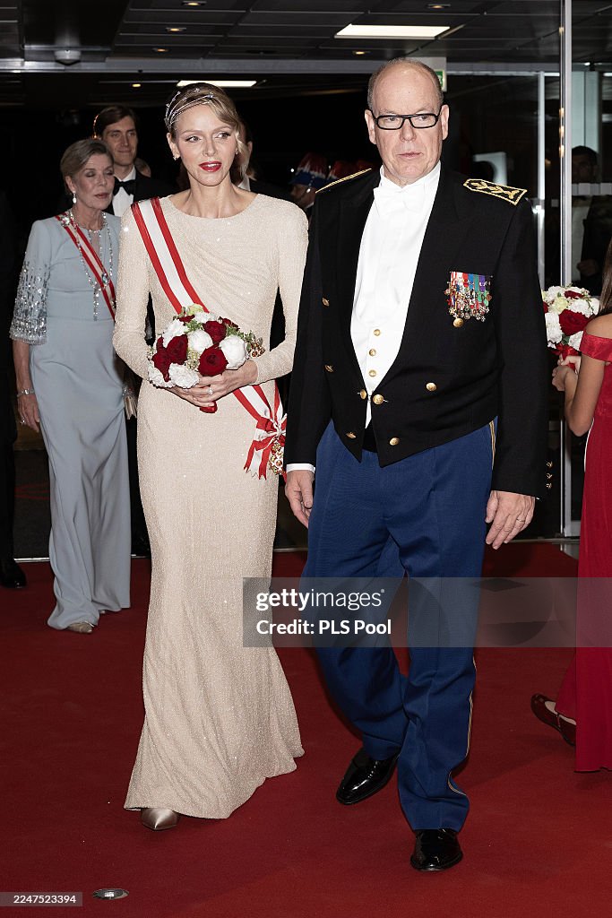 Monaco Codelens Princess Charlene of Monaco and Prince Albert II of Monaco attend the ...