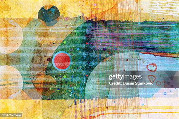 metaverse art - child thinking stock illustrations