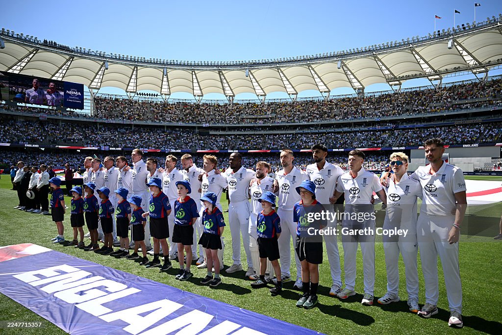 Australia v England: 2025/26 Ashes Series - First Test: Day 1