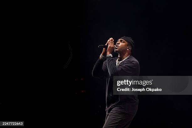 Pusha T of Clipse performs at O2 Academy Brixton on November 20, 2025 in London, England.