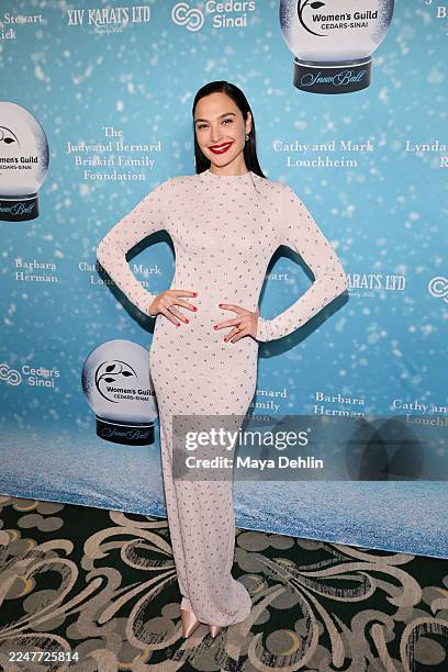 Gal Gadot attends the Women's Guild Cedars-Sinai Fall Snow Ball Gala at Beverly Wilshire, A Four Seasons Hotel on November 20, 2025 in Beverly Hills,...