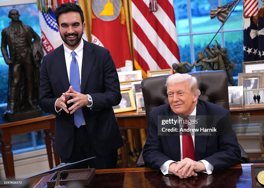 New York City Mayor-Elect Zohran Mamdani Meets With President Trump At The White House