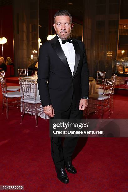 Antonio Banderas attends the opening ceremony of the 43rd Torino Film Festival 2025 at Teatro Regio on November 21, 2025 in Turin, Italy.