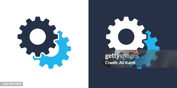 Cogwheels glyph solid icon. Solid icon that can be applied anywhere, simple, pixel perfect and modern style. Cogwheels glyph solid icon. Solid icon that can be applied anywhere, simple, pixel perfect and modern style.