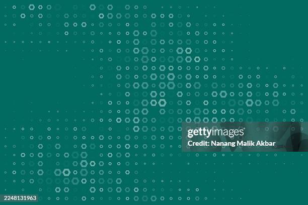 colorful halftone gradient pattern for background design - teal gradient texture stock illustrations