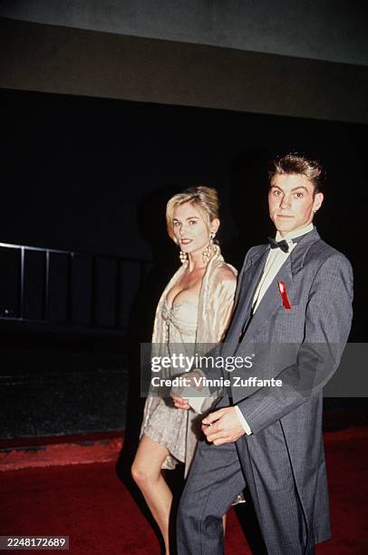 American actor Brian Austin Green and his sister, Laura, attend the 18th Annual People's Choice Awards at Universal Studios, Universal City, 17th...