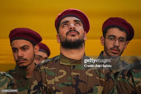 Mourners Attend Funeral Of Hezbollah Military Leader Killed In Israel Attack On Beirut Mourners Attend Funeral Of Hezbollah Military Leader Killed In Israel Attack On Beirut