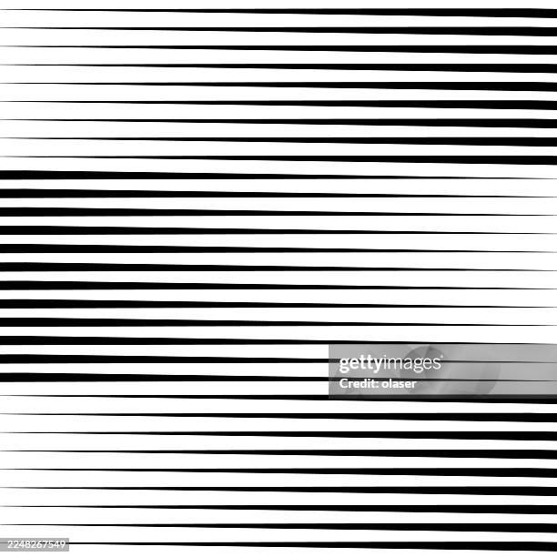 a striking pattern of parallel lines in black and white. - horizontal bar stock illustrations