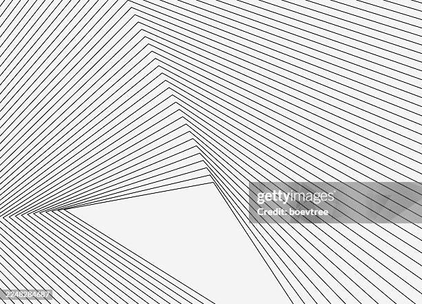 perspective line corner technology background - building wireframe stock illustrations